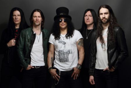 Myles Kennedy with Slash and the Conspirators